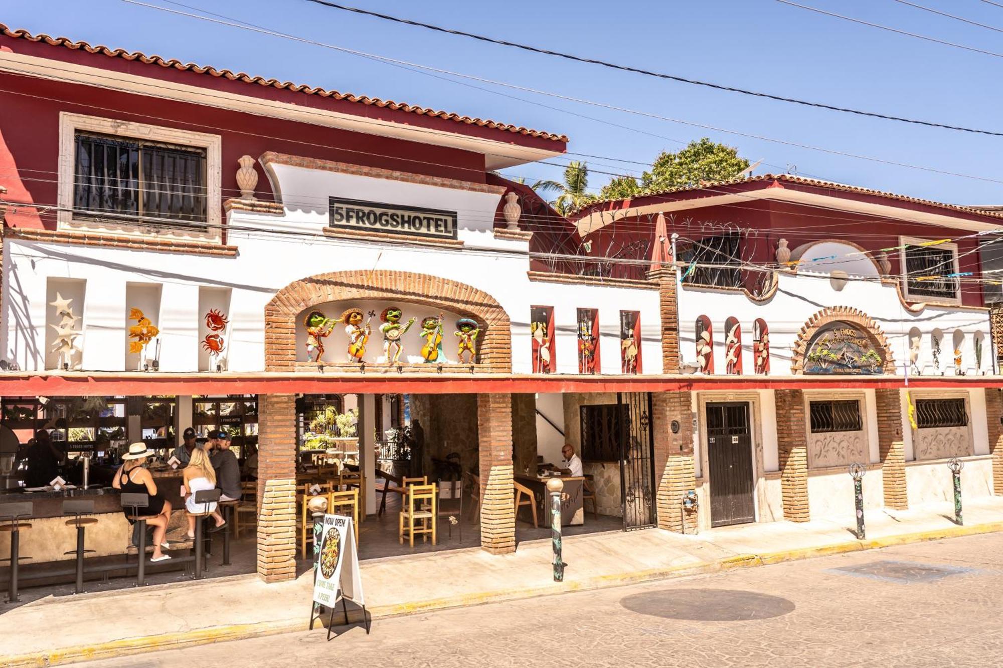 5 Frogs Hotel Bucerías Dış mekan fotoğraf